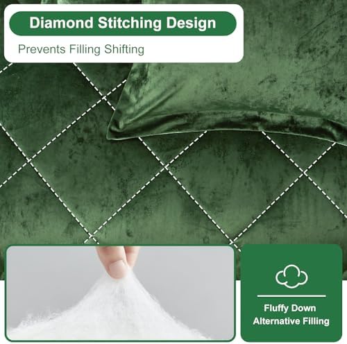 Queen Comforter Set 7 Pieces Bed in a Bag - Image 5
