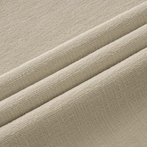MIULEE Light Taupe Chenille Couch Lumbar Throw Pillow Covers - Image 7