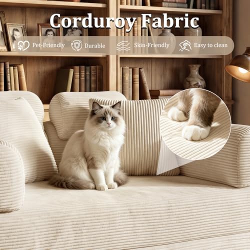 Convertible Sofa Bed, Boneless Couch - Image 6