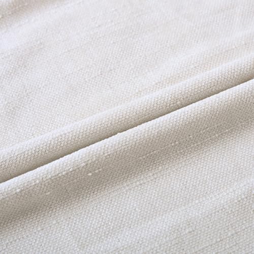 Set of 4 Soft Textured Decorative Throw Pillow Covers 24x24 Inch Cozy Farmhouse - Image 5