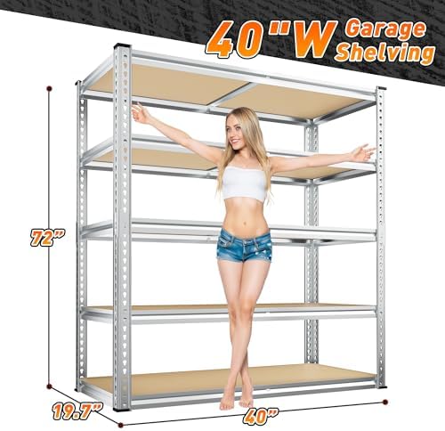 REIBII 2500LBS Garage Shelving - Image 3