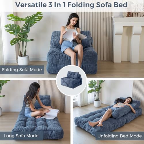 MAXYOYO Folding Sofa Bed, Convertible Chair Bed - Image 4
