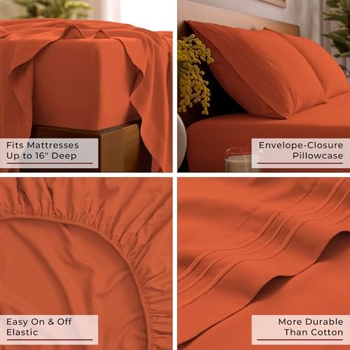 Mellanni Iconic 3-Piece Bed Sheet Set - Image 5