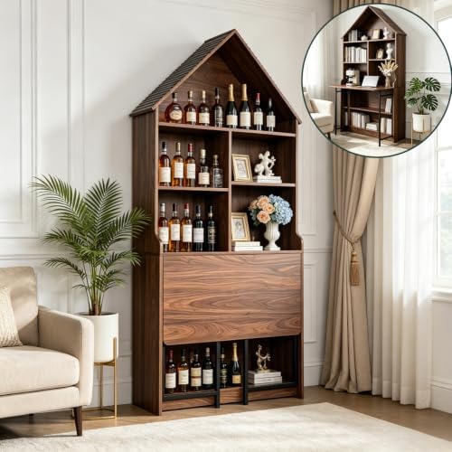 Modern White Arched Bookshelf by Unknown