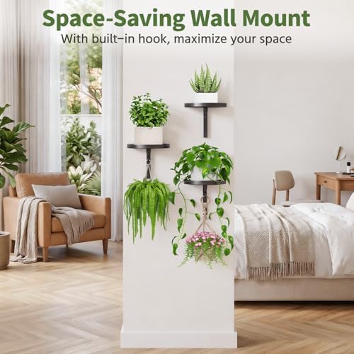 LASZOLA Plant Hanger Holder Window Shelf Wall Mounted Indoor - Image 6