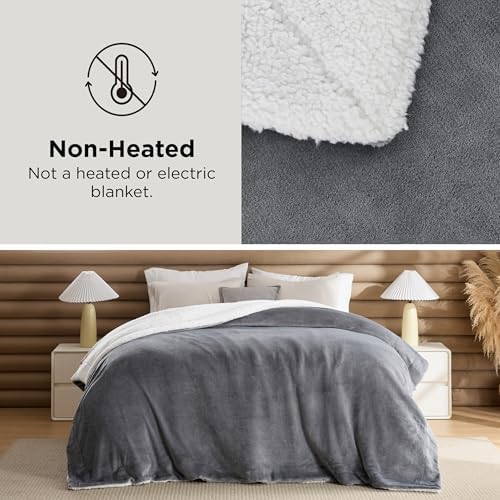Bedsure GentleSoft Sherpa Fleece King Blankets - Image 2