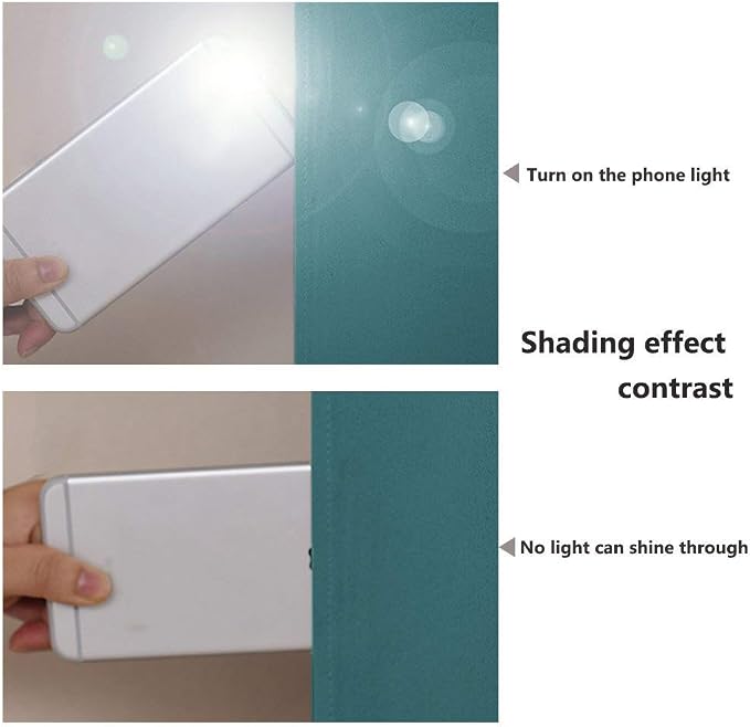 NICETOWN 100% Blackout Curtains 108 inches Long, Noise Reduction Window - Image 3