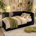 EnHomee Full Corner Cloud Bed Frame 360° Cushioned L-Shaped Daybed by Unknown