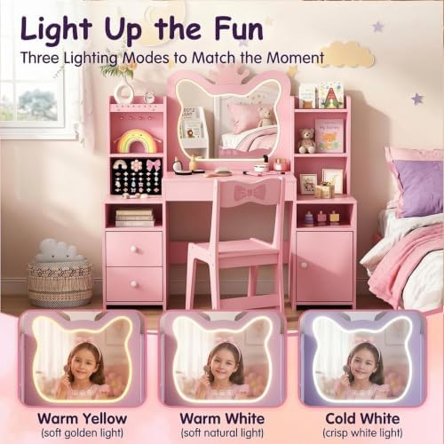 GarveeHome Kids Vanity Set - Image 4