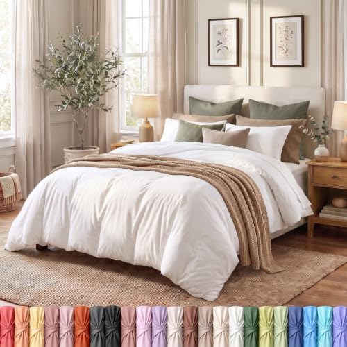 Duvet Cover Full, 3 Piece Set, Extra Soft by UTOPIABEDDING