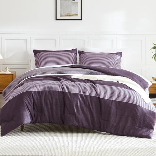 Litanika Purple Oversized King Comforter Set - Image 2