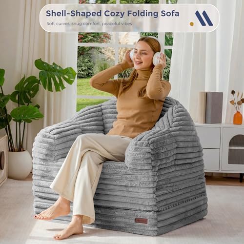 MAXYOYO Folding Sofa Bed Chair, Sleeper Chair - Image 3