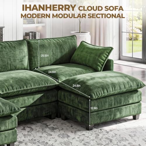 LEVELEVE 146" U-Shape Modular Sofa - Image 7