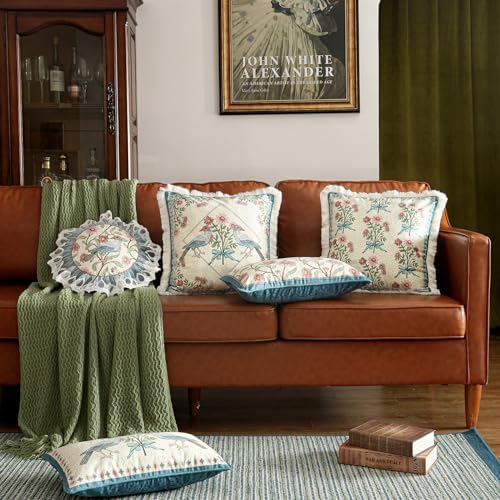 patdrea Designer Velvet Vintage Throw Pillow Cover - Image 3