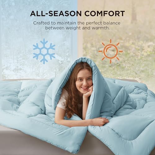 Bedsure Comforter Duvet Insert, Quilted Bedding Blanket - Image 4