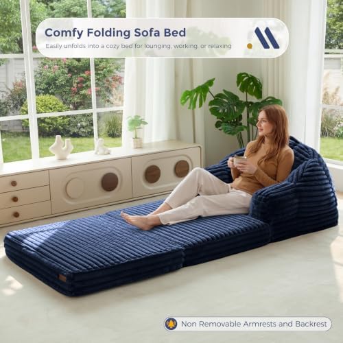 MAXYOYO Folding Sofa Bed Chair, Sleeper Chair - Image 3