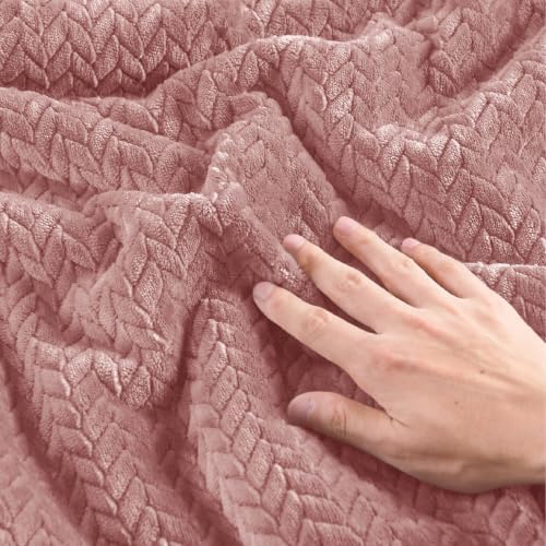 ChiXpace Fleece Queen Comforter Set Light Grey, Fluffy Bed Set 3 Pieces - Image 5