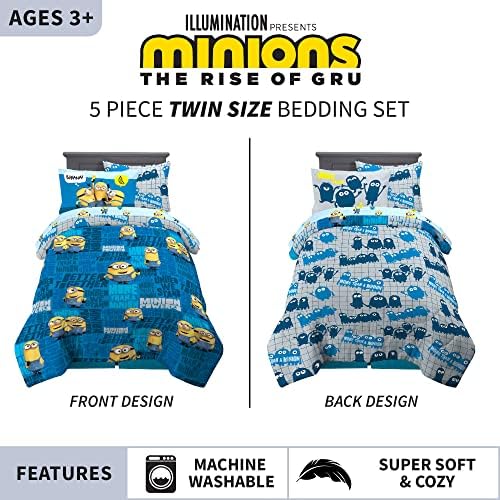 Franco Kids Bedding Super Soft Comforter and Sheet Set - Image 3
