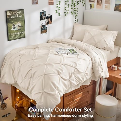 JOLLYVOGUE Twin Comforter Set 5 Pieces - Image 6