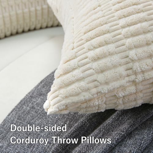 2 Pack Corduroy Decorative Throw Pillow - Image 5