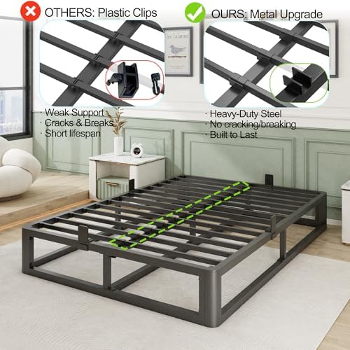 Bilily 6 Inch Queen Bed Frame - Image 6