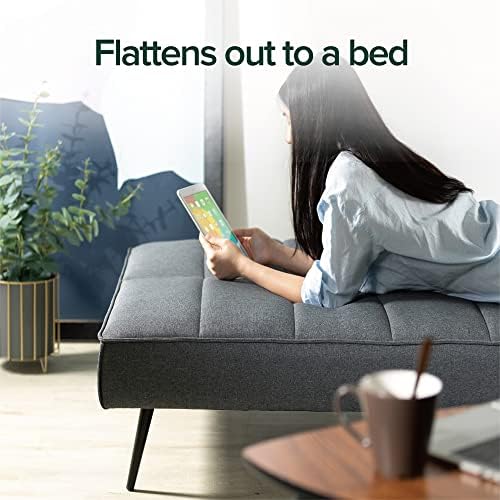 Zinus Quinn Sleeper Sofa, Convertible Sofa, Futon Sofa Bed, 2 in 1 Folding Sofa - Image 6