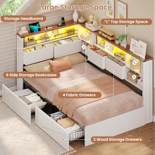 AOGLLATI Twin Corner Bed Daybed - Image 4