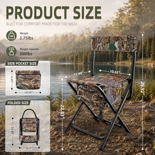 Portable Folding Hunting Chair - Image 2