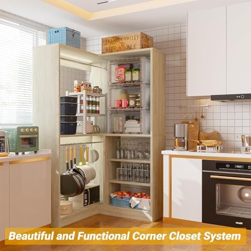 Unikito 3FT Corner Closet System - Image 6
