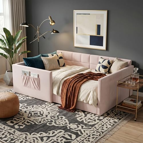 Merax Full Daybed Velvet Upholstered Sofa Bed by Merax