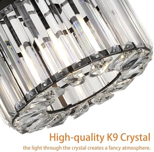 FRIDEKO HOME Crystal Ceiling Light - Image 2