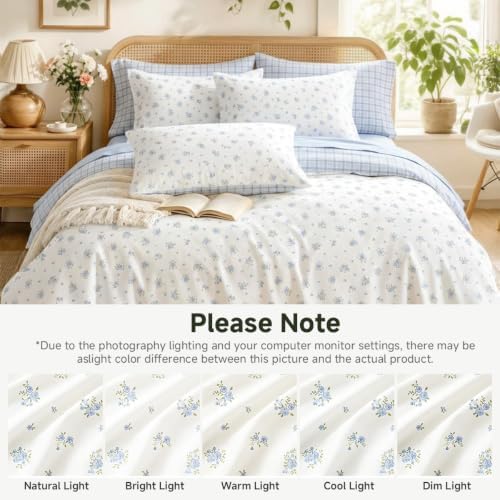 Floral Comforter Set Queen Size 3 Pieces - Image 6