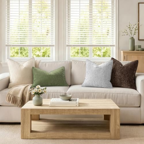 MIULEE Chenille Couch Pillow Covers - Image 4