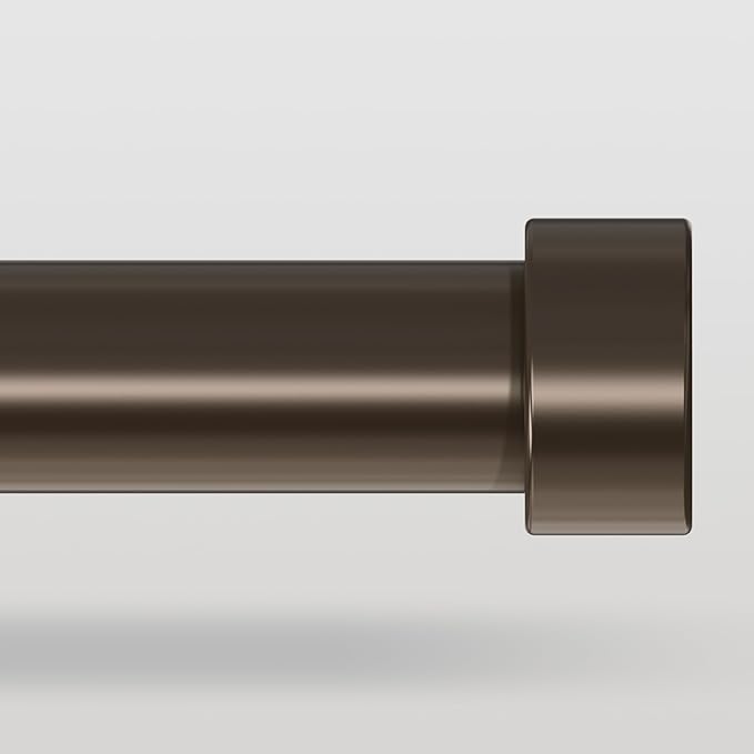 VOIIY Bronze Curtain Rods for Windows 18 to 42 Inch, Size:18-42 Inch, Antique by VOIIYCurtainRods