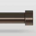VOIIY Bronze Curtain Rods for Windows 72 to 144 Inch, Size:36-144 Inch by VOIIYCurtainRods