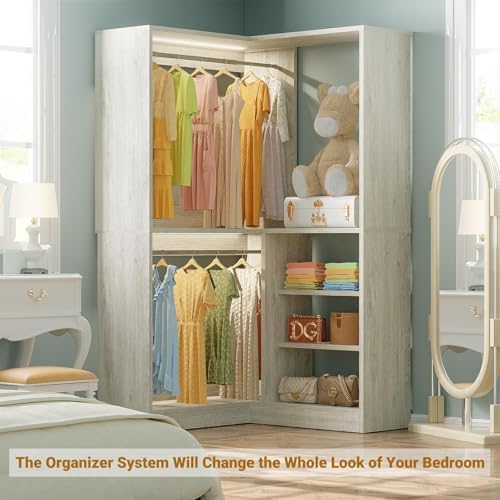 Unikito 3FT Corner Closet System - Image 2