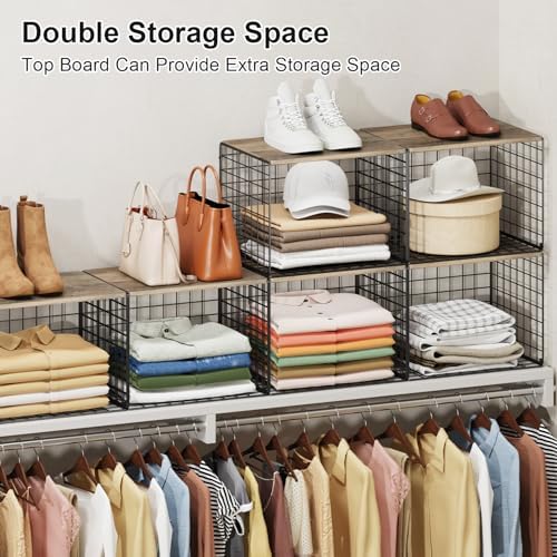 Widened and Heightened Large Capacity Closet Organizers And Storage Shelf - Image 5