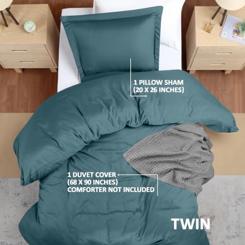 Duvet Cover Twin, 2 Piece Set, Extra Soft - Image 2
