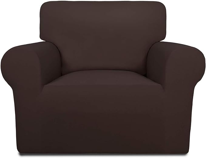 PureFit Super Stretch Chair Sofa Slipcover – Spandex Non Slip Soft Couch Sofa by PureFit