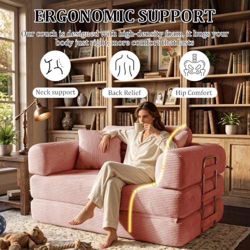 Convertible Sofa Bed, Boneless Couch - Image 4
