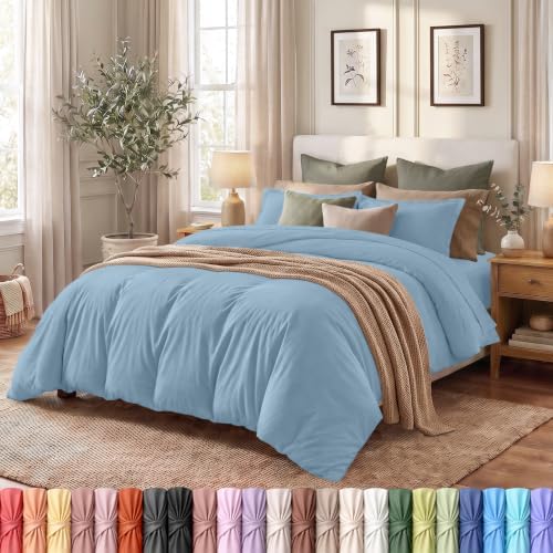 Duvet Cover Full, 3 Piece Set, Extra Soft by UTOPIABEDDING