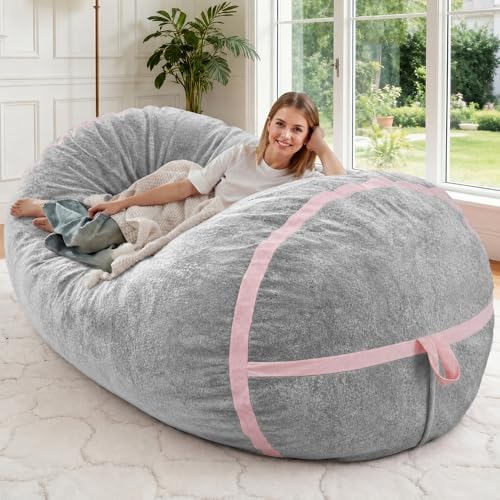 5FT Bean Bag Chair 5'Giant Bean Bag Chairs by HABUTWAYMakeYourLifeComfortable