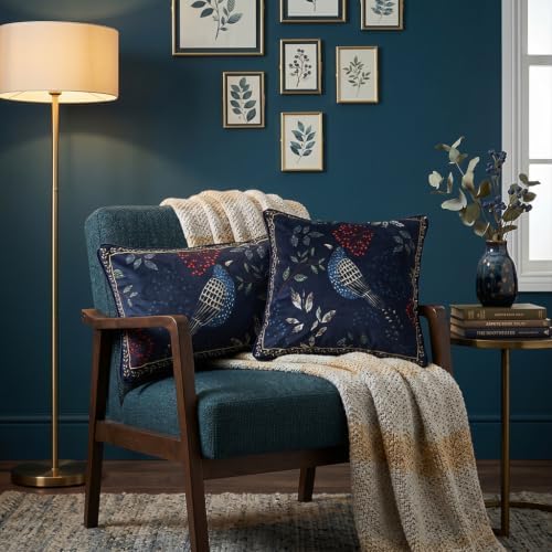 patdrea Designer French Velvet Vintage Throw Pillow Cover - Image 3