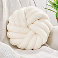 Knot Pillows, 14 Inch Decorative Throw Pillows Round Pillows Cushion, Soft by Uvvyui