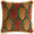 patdrea Designer Vintage Velvet Throw Pillow Cover by Welcometopatdrea