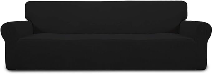 Easy-Going Stretch 4 Seater Sofa Slipcover 1-Piece Sofa Cover Furniture by Easy-Going