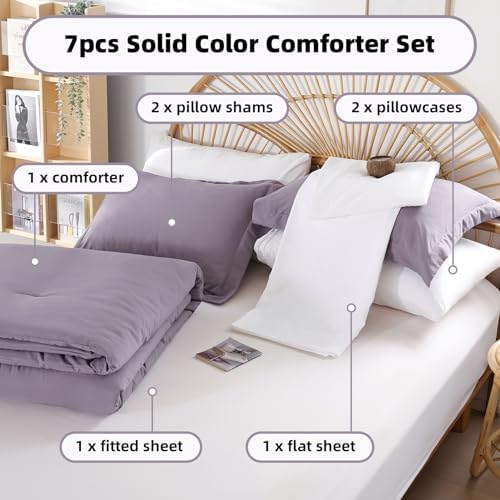 King Comforter Set with Sheets - Image 3