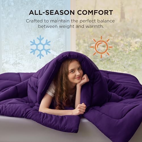 Bedsure Comforter Duvet Insert, Quilted Bedding Blanket - Image 3