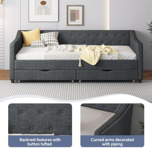 Upholstered Twin Size Daybed - Image 6