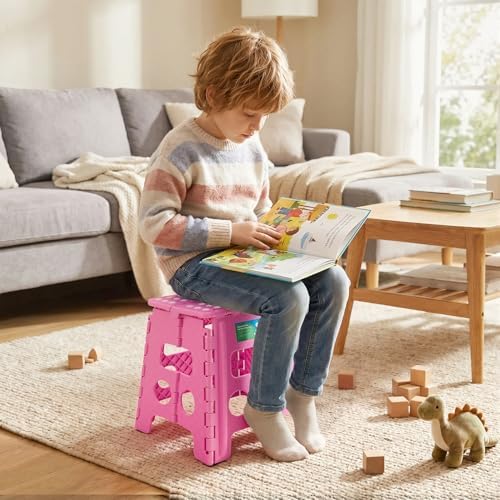 Dyforce Folding Step Stool 13 Inch, 300lbs Foldable Stool - Image 5